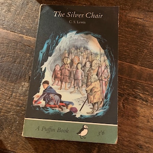 The Silver Chair by CP Lewis 1965 puffin book