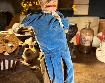 antique Mayor Punch and Judy puppet