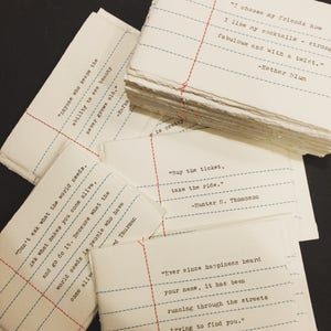 Nota cosida - Personalizada ¿Tienes una frase que te encanta? ¡Estaré encantada de hacerte una nota cosida!
