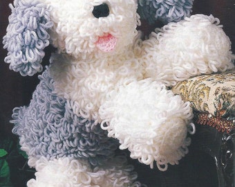 adorable sheepdog stuffed dog   soft and cuddly a joy to any child