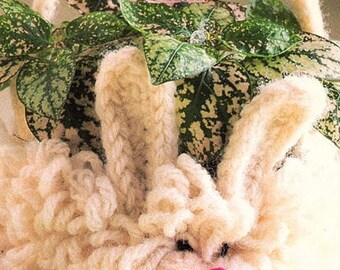 this bunny basket is just in time for Easter