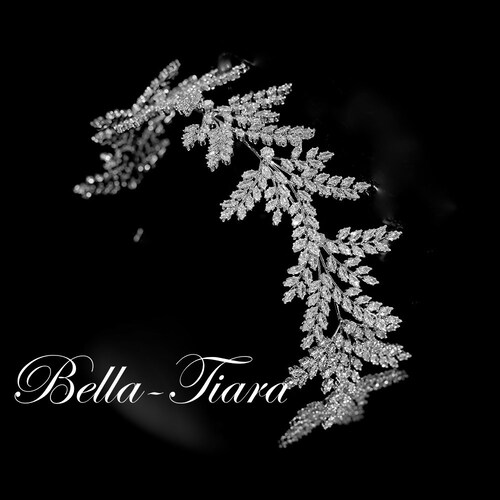 Swarovski crystal shops headband, wedding crystal hair vine, crystal bridal headband, wedding headpiece, bridal headpiece, wedding headband