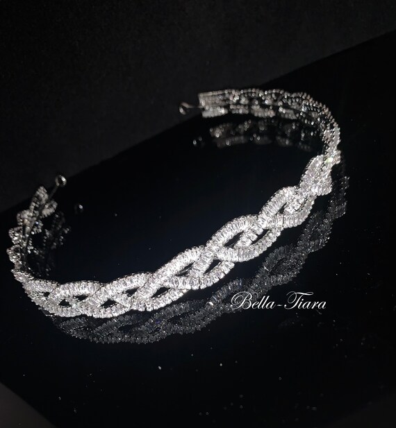 swarovski wedding headband crystal headband headband wedding headpiece bridal headband wedding headband
