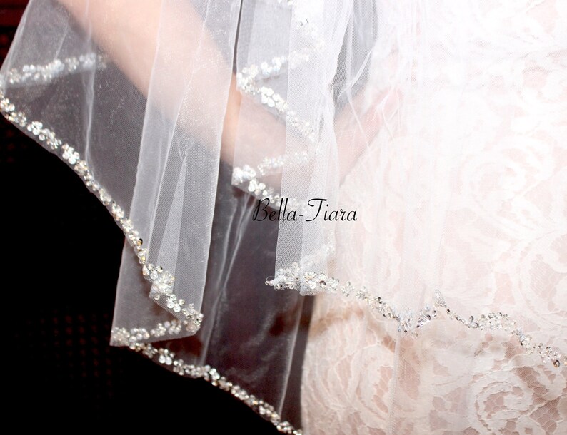 cascading veil beaded wedding veil cathedral veil beaded cathedral veil beaded bridal veil floor length veil cathedral wedding veil