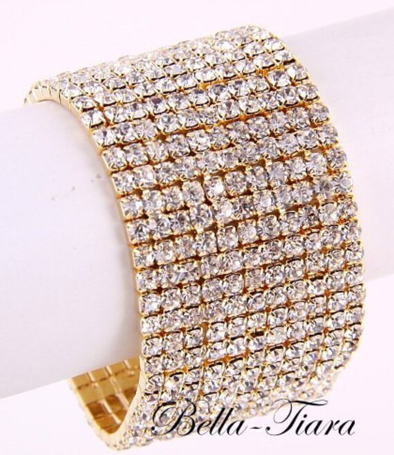 Gold clearance stretch bracelet