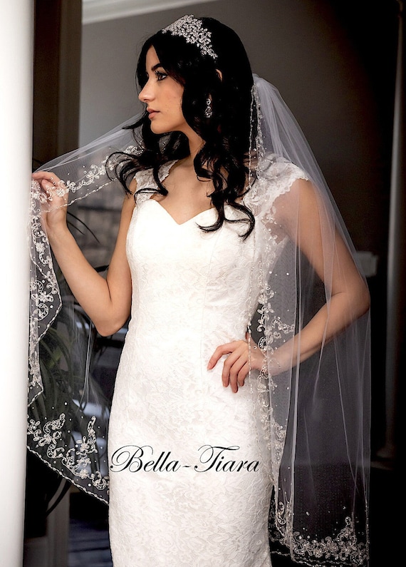 Velo sposa sales con swarovski