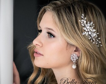 crystal hair comb, bridal hair clip, wedding hair clip, crystal bridal comb, wedding pearl comb, crystal bridal comb, wedding comb,