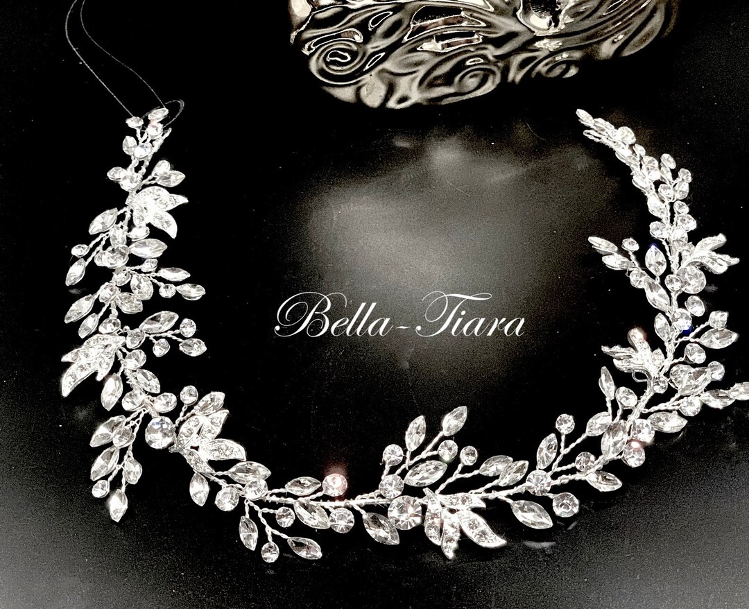 Swarovski Crystal Hair Vine, Bridal Hair Vine, Wedding Crystal