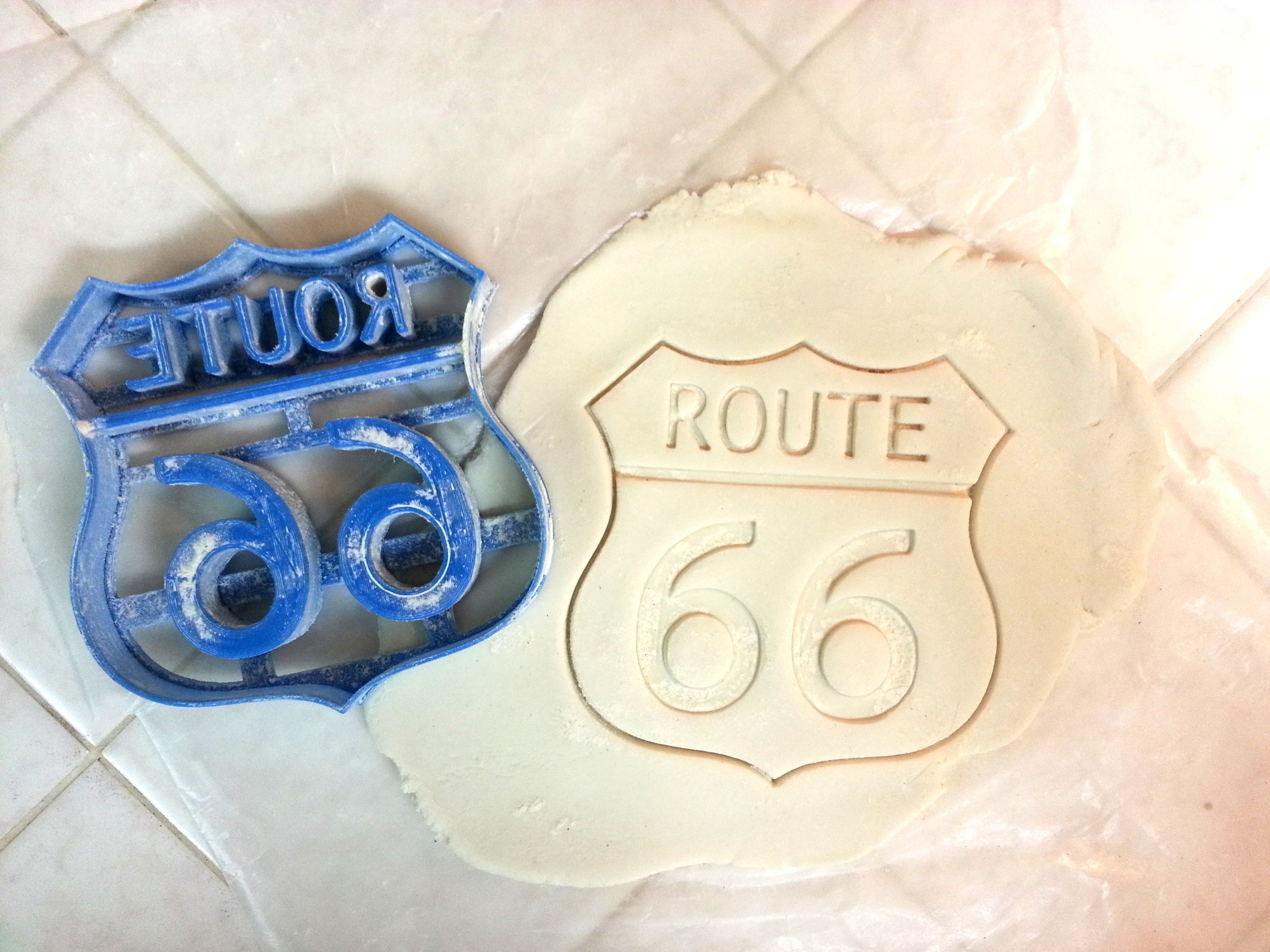 ROUTE 66 Cookie Cutter 4 LARGE 3D Printed gearhead Etsy