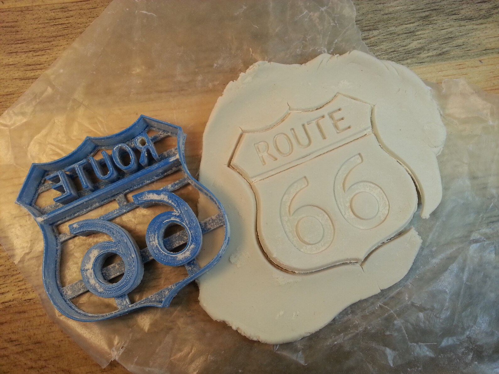 ROUTE 66 Cookie Cutter 4 LARGE 3D Printed gearhead Etsy