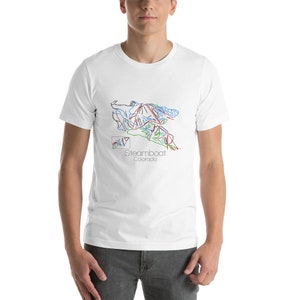 Dampfschiff T-Shirt - Herren / Unisex | Dampfschiff Colorado | Ski T-Shirt | Schneevogel Shirt | Colorado Ski