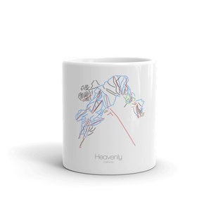 Heavenly Coffee Mug | Ski Coffee Mug | Heavenly California | Ski Gift | Ski Kitchen | Snowboard