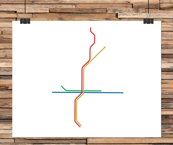 Atlanta MARTA Map Georgia Subway Map Atlanta Map Metro Train Rail Line Art  Rapid Transit - Etsy Hong Kong