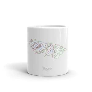 Boyne Coffee Mug | Ski Coffee Mug | Bonye Michigan | Ski Gift | Ski Kitchen | Snowboard