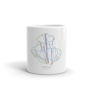 Wildcat Coffee Mug | Ski Coffee Mug | Wildcat New Hampshire | Ski Gift | Ski Kitchen | Snowboard