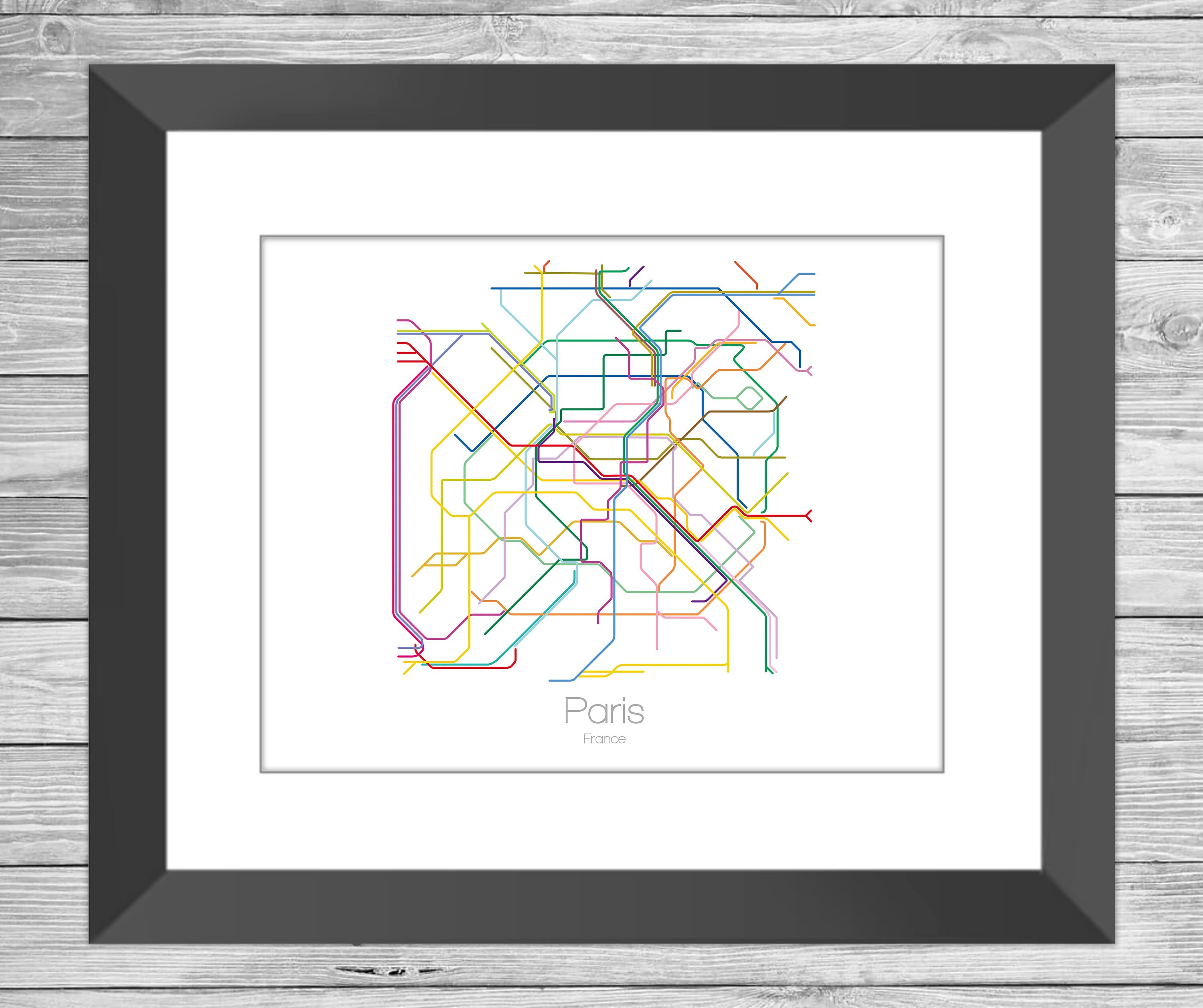 Paris France Metro Map | France Subway Map | France Map | Rail | Train ...