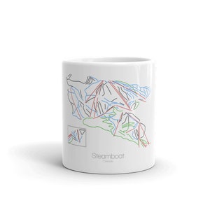 Steamboat Coffee Mug | Ski Coffee Mug | Steamboat Colorado | Ski Gift | Ski Kitchen | Snowboard