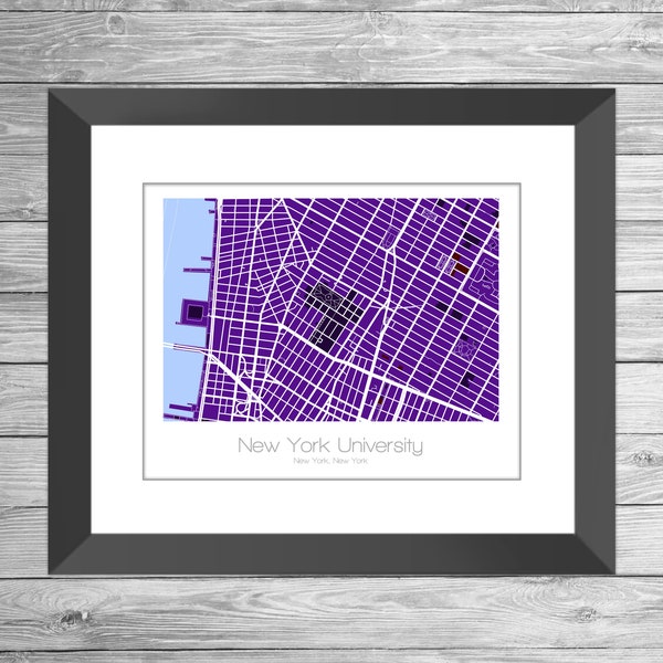 Nyu Dorm Poster Etsy