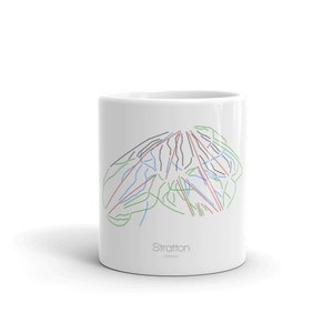 Stratton Coffee Mug | Ski Coffee Mug | Stratton Vermont | Ski Gift | Ski Kitchen | Snowboard