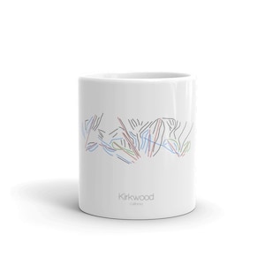 Kirkwood Coffee Mug | Ski Coffee Mug | Kirkwood California | Ski Gift | Ski Kitchen | Snowboard