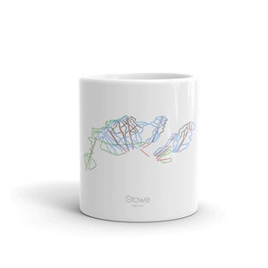 Stowe Coffee Mug | Ski Coffee Mug | Stowe Vermont | Ski Gift | Ski Kitchen | Snowboard