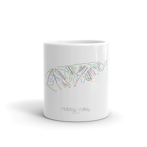 Holiday Valley Coffee Mug | Ski Coffee Mug | Holiday Valley New York | Ski Gift | Ski Kitchen | Snowboard