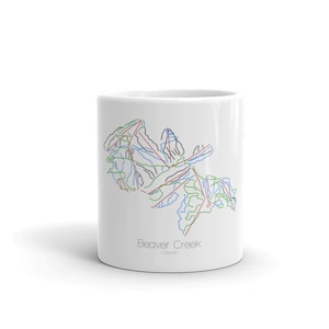 Beaver Creek Coffee Mug | Ski Coffee Mug | Beaver Creek Colorado | Ski Gift | Ski Kitchen | Snowboard