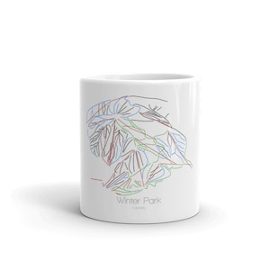 Winter Park Kaffeebecher | Ski-Kaffee-Becher | Winter Park Colorado | Ski-Geschenk | Ski-Küche | Snowboard