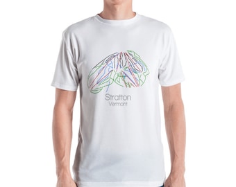 Stratton T-Shirt - Uomo / Unisex Stratton Vermont T-Shirt Da Sci Camicia Snowbird Sci del Vermont
