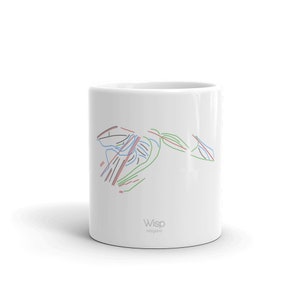 Wisp Coffee Mug | Ski Coffee Mug | Wisp Maryland | Ski Gift | Ski Kitchen | Snowboard