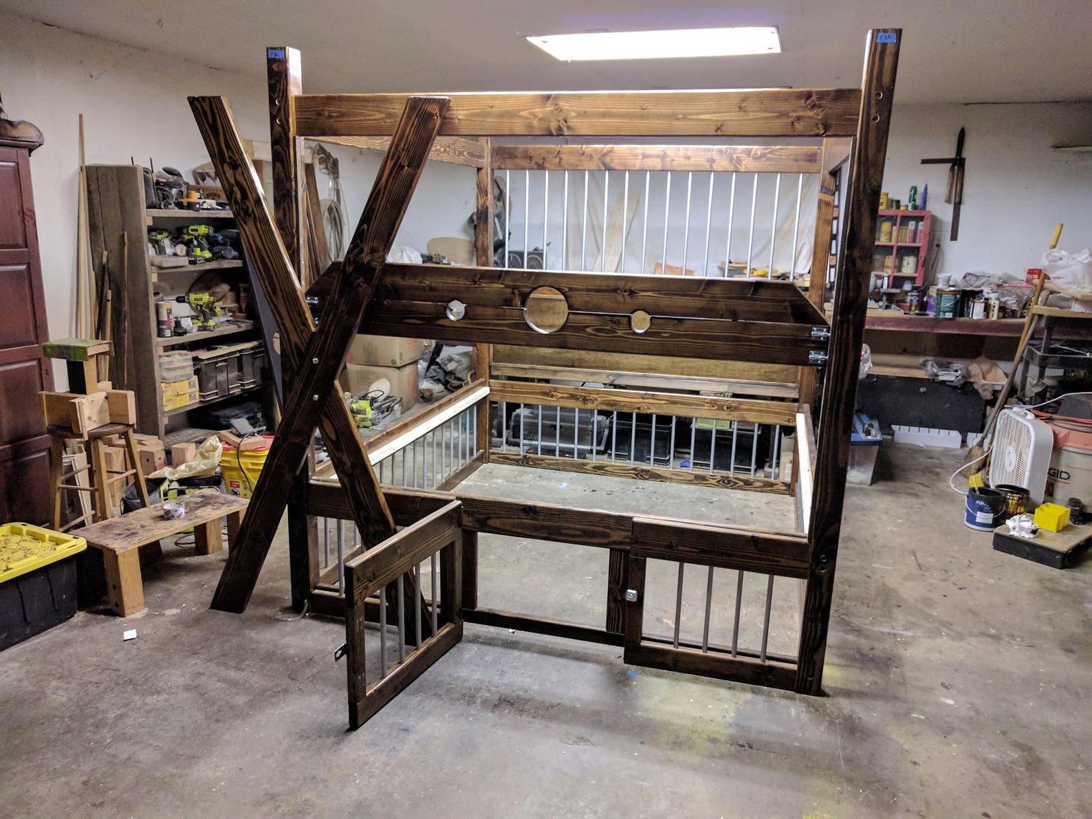 Cage Bed Leviathan Etsy