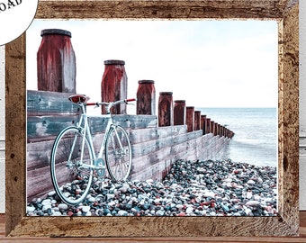 beach cruiser wall art