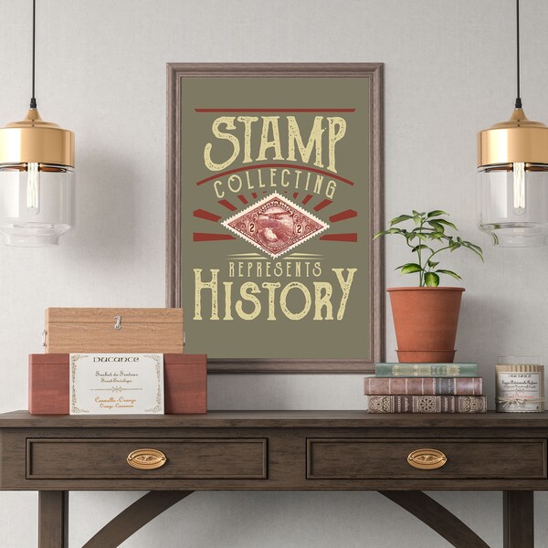 Stamp Collector Gift Etsy