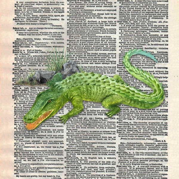 Dictionary Art Print Etsy