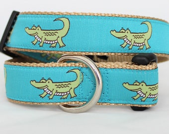 Alligator Prep  1&quot; Dog Collar