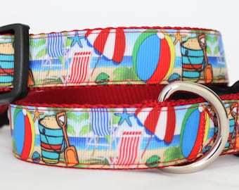 Fun in the Sun 1" Dog Collar