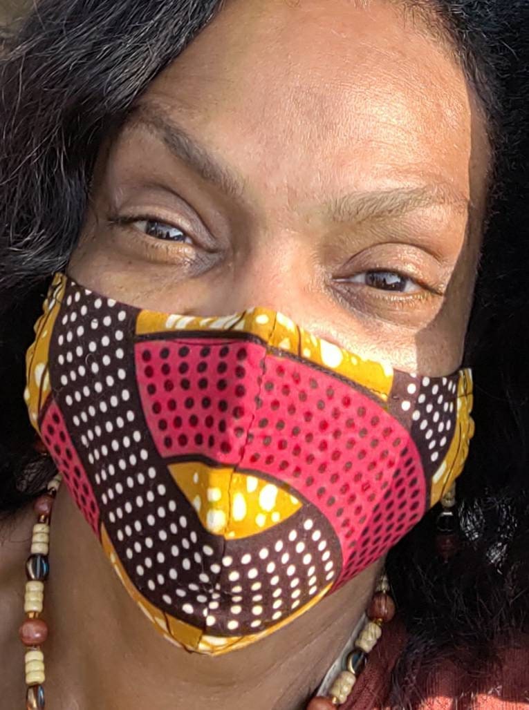 African Print Masks- 3 for 10.00! Various Prints and Colors Featuring…