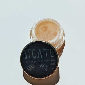 Hecate. natural perfume. heady, powerful botanical fragrance with incredible tenacity for any gender. smoke, herbs, amber, cedar. Dec. 2024