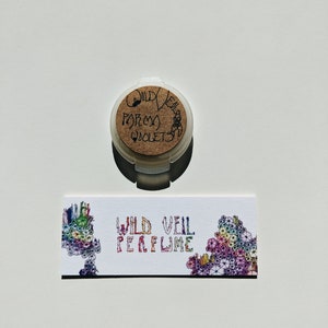 Parma Violets.  Sweet Viola alba perfume with violet enfleurage. August 2022