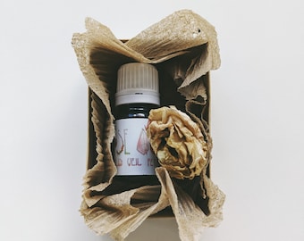 Rose Quartz. natural perfume. ethereal candy dusted with the salt of the earth. rose, cèpes, bee balm, precious woods. July 2023