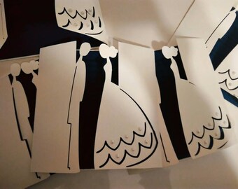 10Partecipazioni Wedding, invitation, envelope