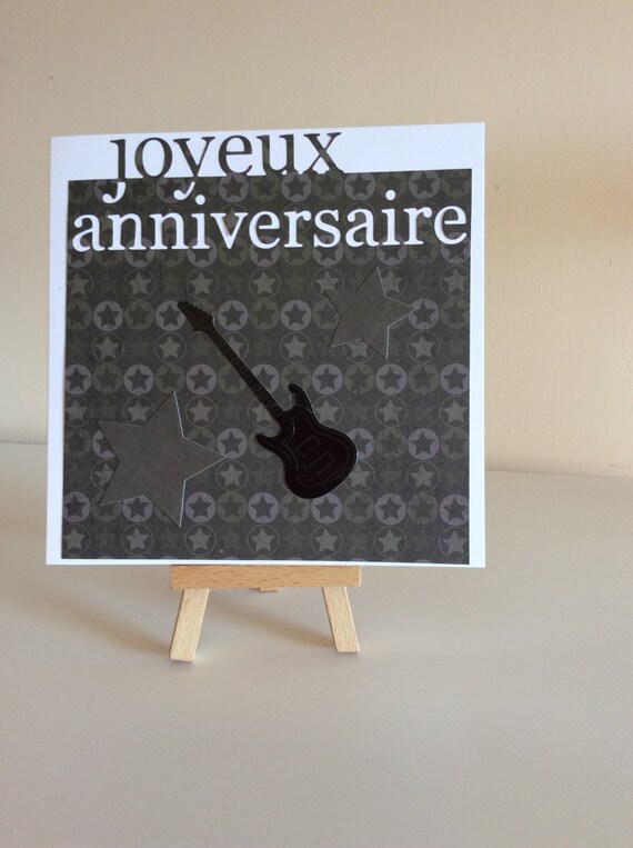 Joyeux Anniversaire Card For Men Etsy Joyeux Anniversaire Card For Men Etsy