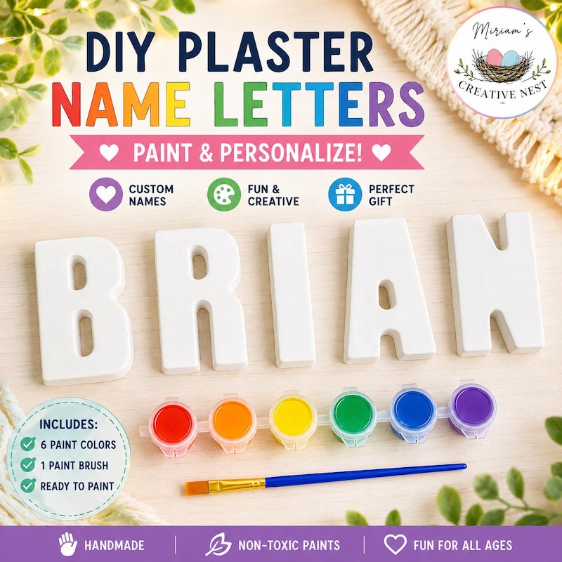 Plasterboard Inset Plaster Paint Kit Signs - Etsy