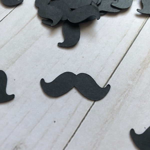 Mustache Confetti / Little Man Theme Party Decorations / Mustache Theme Party Decorations / Mustache Theme Tabletop Decorations