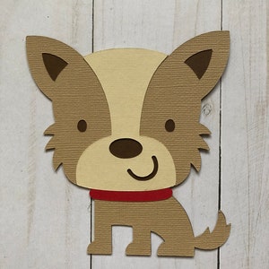 Puppy Die Cut / Puppy Cutout / Puppy Theme Birthday Party / Puppy Theme Party Decorations / DIY Puppy Party Decorations / Puppy Baby Shower