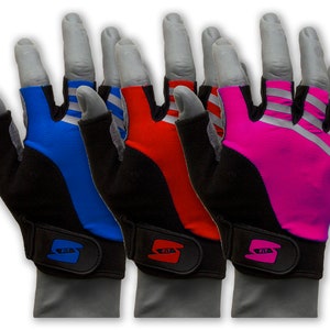 Bike Cycling Half Finger Gloves Sports Workout Yoga Gym Fitness Anti Slip Padded