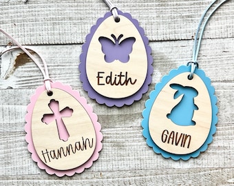 Personalized Easter Tag