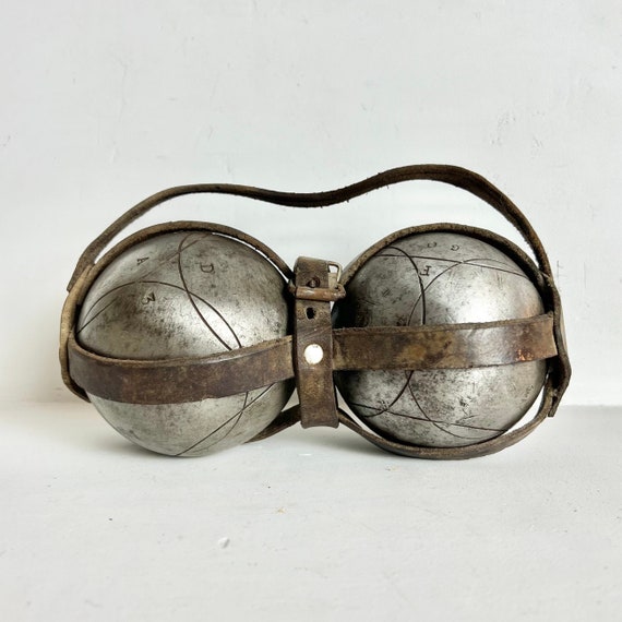 Boules Lyonnaises Caudera Taboulot – Vintage – Jeu De Boules