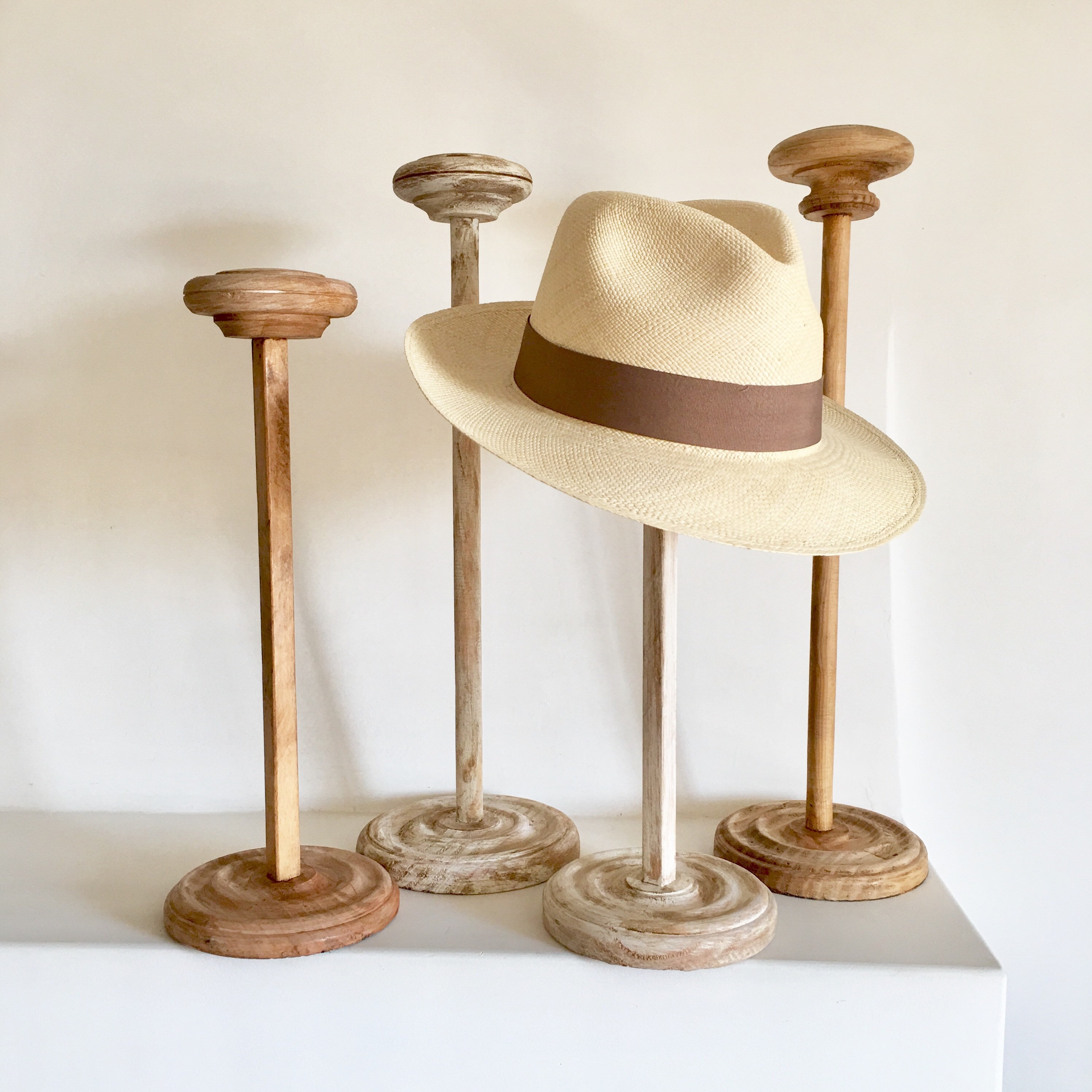 Vintage wooden hat stand sale