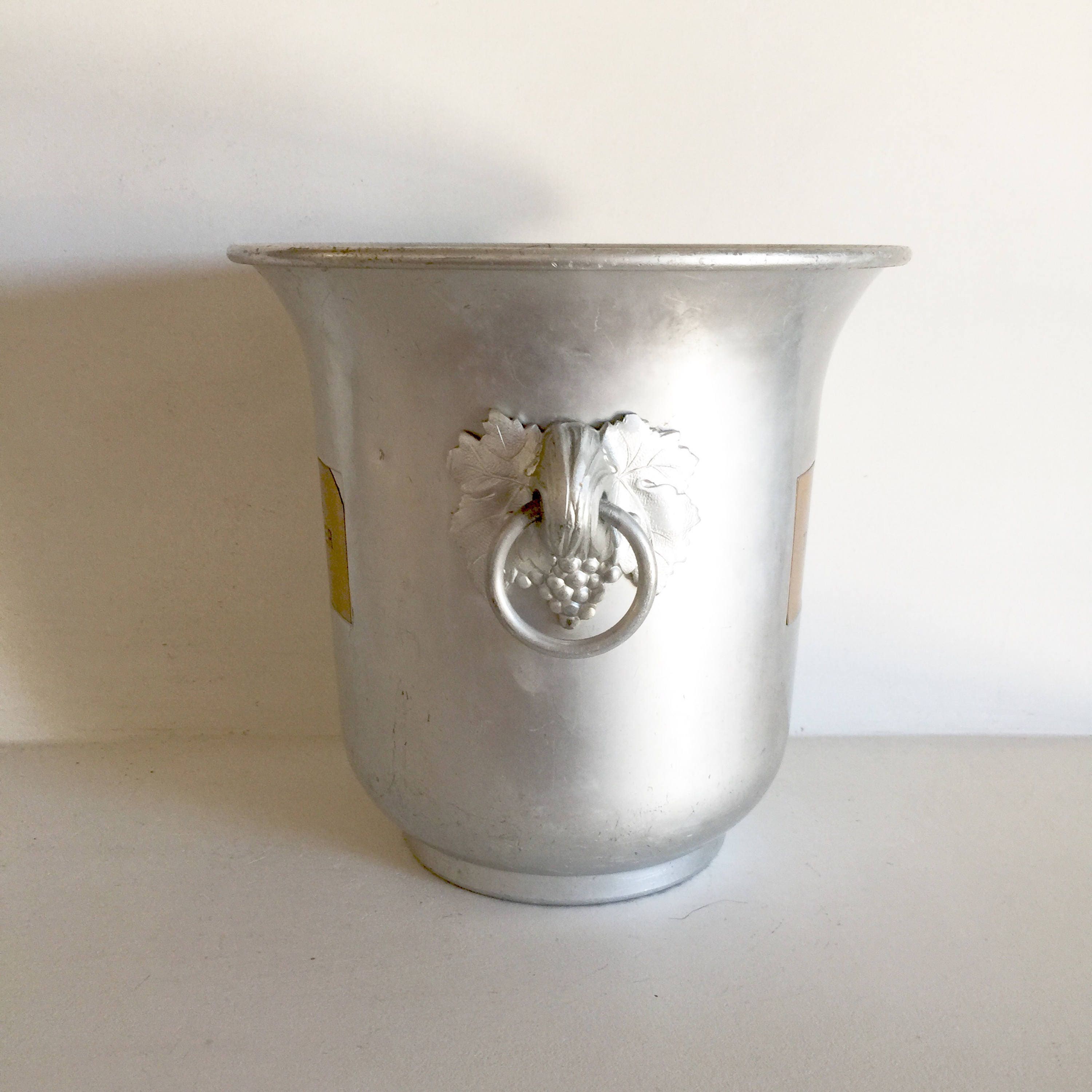 French Vintage Champagne Bucket Taittinger Champagne Bucket